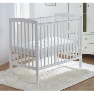 Kinder Valley Compact Mini Cot with Mattress brown 91.0 H x 57.0 W x 104.0 D cm