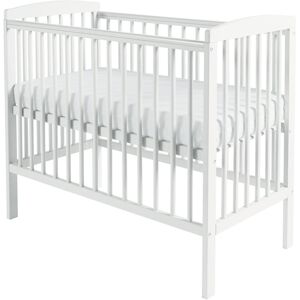 Kinder Valley Sydney Mini Cot with Mattress White