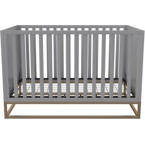 Isabelle & Max Burritt 1 Cot Bed Dove Grey Standard