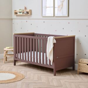 Tutti Bambini Misha Cot Bed - Golden Oak Purple Standard