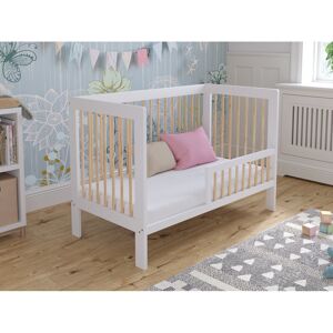Harriet Bee Adymn Cot Bed White/Pine Standard