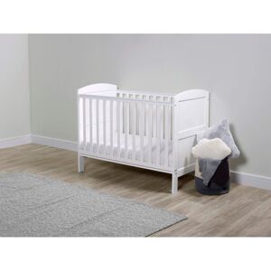 Ickle Bubba Coleby Mini Cot Bed - White White Standard