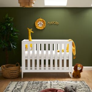 Obaby Nika Mini Cot Bed White Mini