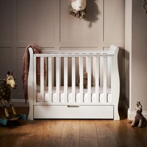 Obaby Stamford Space Saver 2-Piece Nursery Furniture Set White 60 x 120 cm