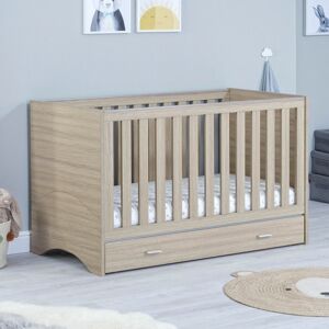 BabyMore Veni Cot Bed Oak