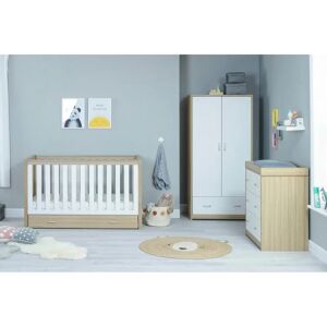 BabyMore Luno 3 Piece Room Set with Drawer blue/brown