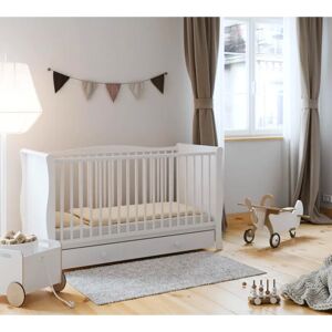 Little Acorns Space Saver Mini Cot 91.0 H x 65.0 W x 133.0 D cm