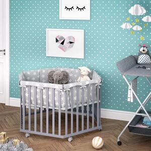 Isabelle & Max Abe Travel Cot gray 70.0 H x 110.0 W cm