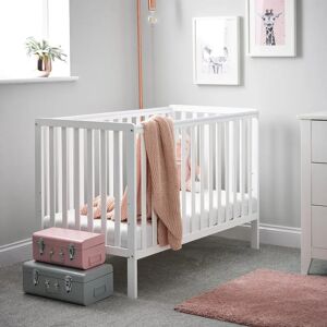 Obaby Bantam Cot White Standard