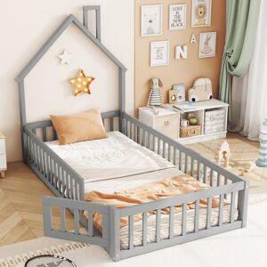 Harriet Bee Kiki Kids European Toddler Standard Grey European Single (90 x 200 cm)