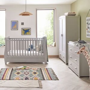 BabyMore Stella 3 Piece Room Set gray 100.0 H x 76.0 W x 161.0 D cm