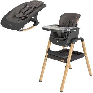 Tutti Bambini Nova Birth to 12 Years Highchair Package Grey/Oak