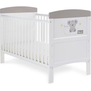 Obaby Grace Inspire Cot Bed - Hello World Koala Round