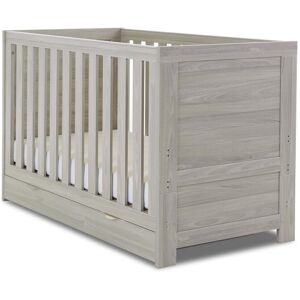Obaby Nika Cot Bed & Under Drawer Round