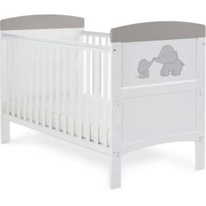 Obaby Grace Cot Bed gray 93.0 H x 78.0 W x 144.0 D cm