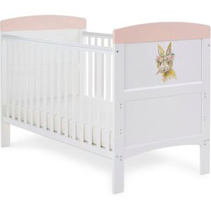 Obaby Grace Inspire Cot Bed - Water Colour Rabbit Standard;Standard