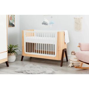 Gaia Baby Hera Cot Bed brown 93.4 H x 65.0 W x 125.0 D cm