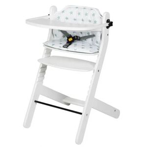 Schardt Best High Chair with Foot Plate white 83.0 H x 50.0 W x 56.0 D cm