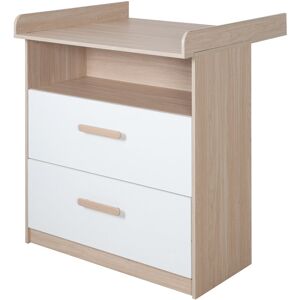 roba Cabane changing unit Changing Table Brown;White 97.5cm H X 88cm W X 75cm D