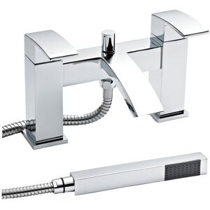 Nuie Emrich Bath Shower Mixer Chrome 13.2cm