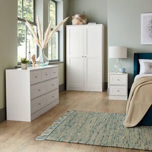 Marlow Home Co. Merrigan Wardrobe White