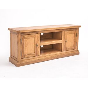 Alpen Home Rimmer TV Stand for TVs up to 65" Light Wood/Brass 55"