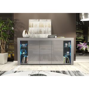 Metro Bimlesh 164cm Sideboard Grey 210.82cm H X 416.56cm W X 88.9cm D