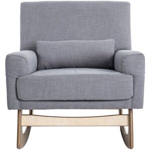 Gaia Baby Gaia Serena Rocking Chair Grey 94cm H X 78cm W X 81cm D