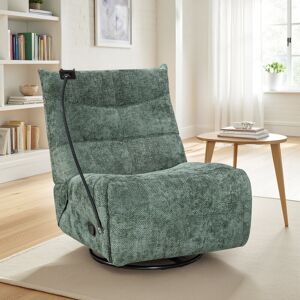 17 Stories 79cm Wide Chenille Standard Recliner Recliner Green 90cm H X 79cm W X 105cm D