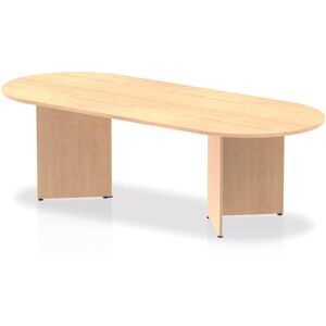 Latitude Run Kyvan Rectangular Conference Table Maple Brown 73cm H x 240cm L x 100cm D