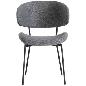 World Furniture Dining Chair Dark Grey 84cm H X 53cm W X 56cm D