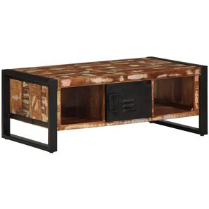 DEvidaxl Vidaxl Coffee Table Reclaimed solid wood 36cm H X 90cm W X 50cm D