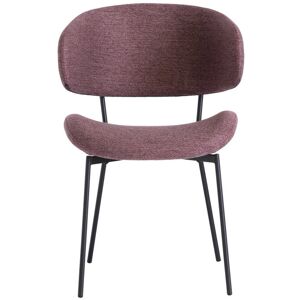 World Furniture Dining Chair Dusty Rose 84cm H X 53cm W X 56cm D