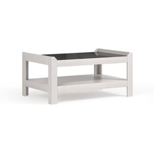17 Stories Kazuyo Coffee Table with Storage Black 43cm H X 90cm W X 60cm D