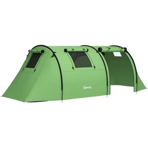 Outsunny 3 Person Tent Green 4 Person