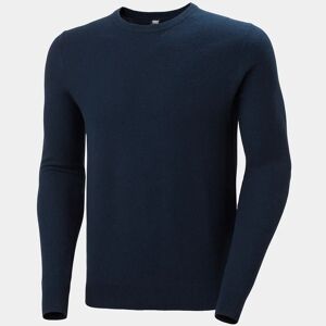 Helly Hansen Men's Skagen Marine Style Cotton-Knit Jumper Navy XL - Navy Blue - Male