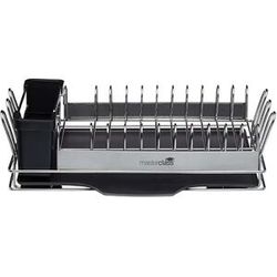 MasterClass Compact Stainless Steel Dish Rack Drainer