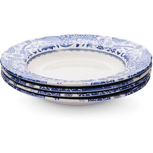 Spode Brocato Set of 4 Soup Plates