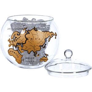 Mixology Vintage Globe Ice Bucket Gold