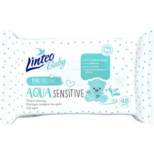 Linteo Baby Aqua Sensitive gentle wet wipes for babies 48 pc