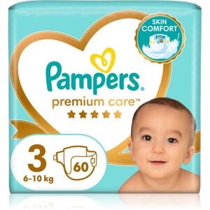 Pampers Premium Care Size 3 disposable nappies 6-10 kg 60 pc