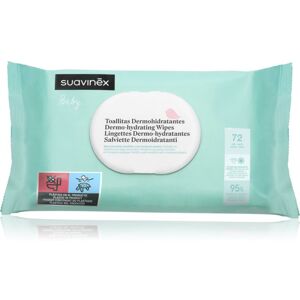 Suavinex Baby Dermo-hydrating Wipes wet wipes for face and body 72 pc
