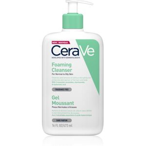 CeraVe Cleansers Foaming Cleanser purifying foam gel for normal to oily skin 473 ml