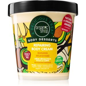 Organic Shop Body Desserts Banana Milkshake regenerating body cream 450 ml