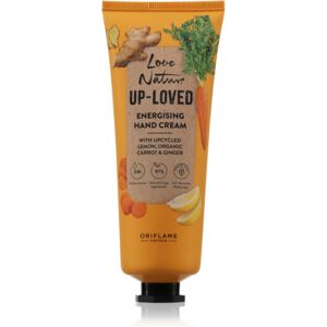 Oriflame Love Nature Up-Loved Upcycled Lemon & Organic Carrot & Ginger moisturising hand cream 75 ml