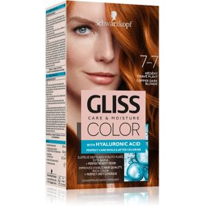 Schwarzkopf Gliss Color permanent hair dye shade 7-7 Copper Dark Blonde