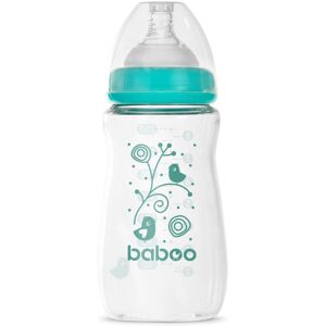 Baboo Anti-colic Glass Feeding Bottle Wide Neck glass baby bottle 3m+ 250 ml