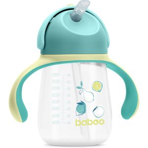Baboo Cup with Silicone Straw cup with straw Lagoon Fiesta 9m+ 260 ml