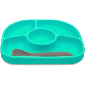 BBLÜV Yümi divided plate Aqua 1 pc