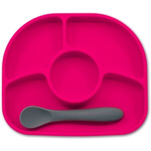 BBLÜV Yümi divided plate Pink 1 pc